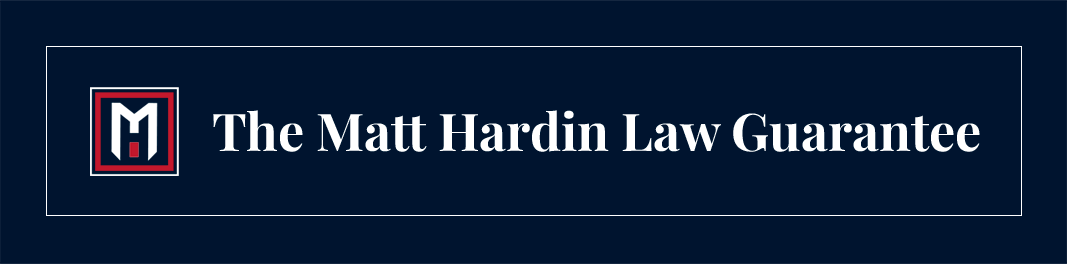 the matt hardin guarantee